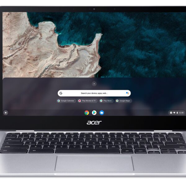 Acer CP513-1HL-S00A Qualcomm Kryo 468 Chromebook 33.8 cm (13.3") Touchscreen Full HD 8 GB LPDDR4x-SDRAM 128 GB Flash Wi-Fi 5 (802.11ac) ChromeOS Silver