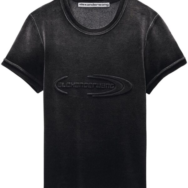 Alexander Wang Baby T-Shirt Washed Nickel