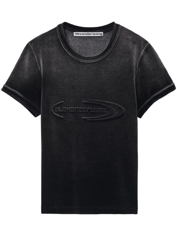 Alexander Wang Baby T-Shirt Washed Nickel