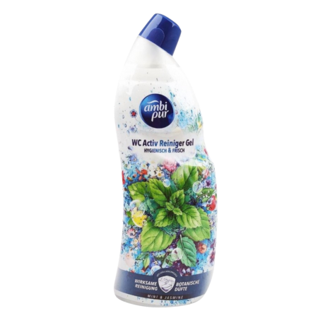 Ambi Pure Mint & Jasmine Toilet Cleaner Gel 750ml