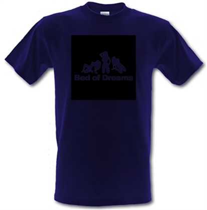 Bed of dreams male t-shirt.