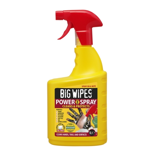 Big Wipes Power Spray Pro+ bio cleaning formula 1L