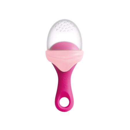 Boon Pulp Silicone Fruit pacifier - Pink