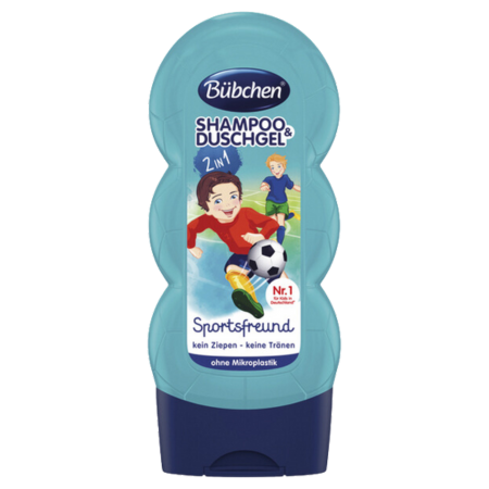 Bübchen Sports Friend Shampoo & Shower Gel - 230ml