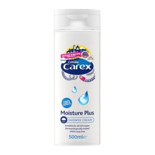 Carex Moisture Plus Shower Gel Cream 500ml