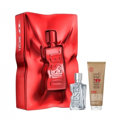 Diesel D By Diesel For Men - Gift Set With 50ml EDT Spray & 75ml Shower Gel