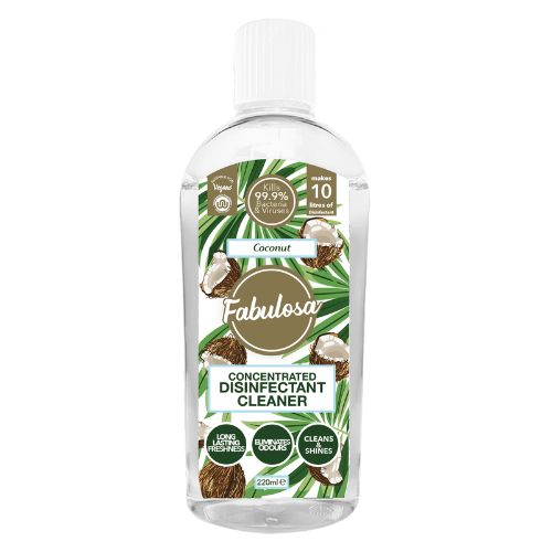 Fabulosa Coconut Concentrated Disinfectant Cleaner 220ml