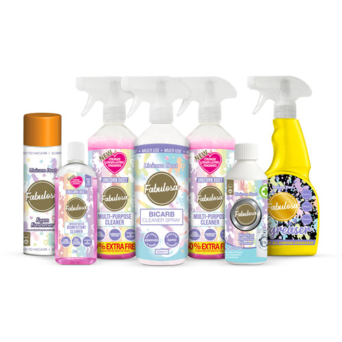 Fabulosa Unicorn Dust Household Cleaning Bundle 7 Piece