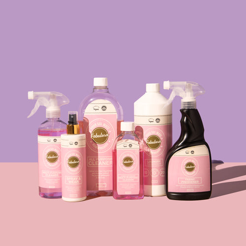 Fabulosa Your Sol Mate Hummingbird Home Cleaning Bundle 6 Piece Multipurpose Spray Fabric Freshner Laundry Cleanser