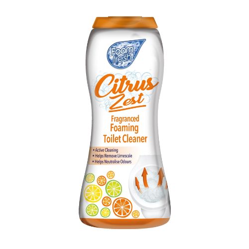 Foam Fresh Citrus Zest Foaming Toilet Cleaner 370g
