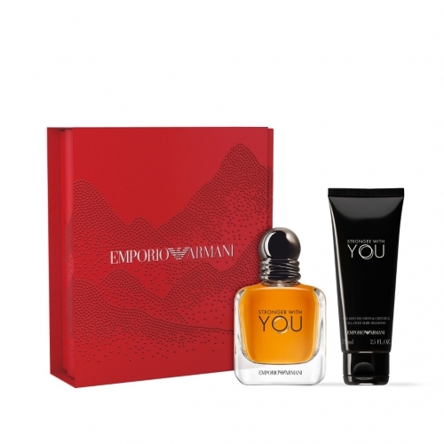 Giorgio Armani Stronger With You 50ml Eau de Toilette + Shower Gel 75ml