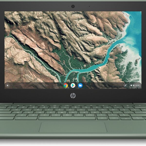 HP Chromebook 11 G8 Intel® Celeron® N4120 29.5 cm (11.6") Touchscreen HD 4 GB LPDDR4-SDRAM 32 GB SSD Wi-Fi 5 (802.11ac) ChromeOS Green