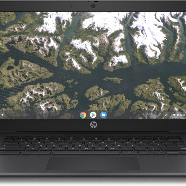 HP Chromebook 14 G6 Intel® Celeron® N4120 35.6 cm (14") HD 4 GB LPDDR4-SDRAM 32 GB eMMC Wi-Fi 5 (802.11ac) ChromeOS Black
