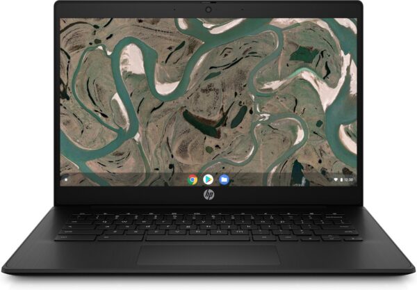 HP Chromebook 14 G7 Intel® Celeron® N4500 35.6 cm (14") Touchscreen Full HD 4 GB LPDDR4x-SDRAM 32 GB eMMC Wi-Fi 6 (802.11ax) ChromeOS Grey