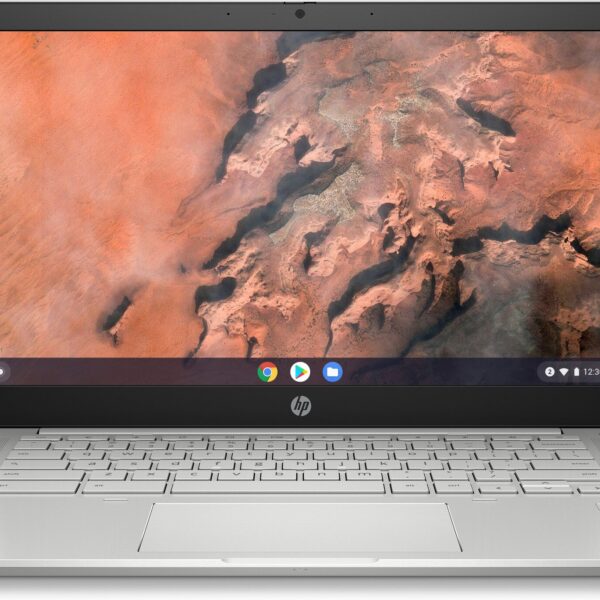 HP Chromebook Pro c645 AMD Athlon Silver 3050C 35.6 cm (14") HD 4 GB DDR4-SDRAM 32 GB eMMC Wi-Fi 6 (802.11ax) ChromeOS Aluminium, Silver