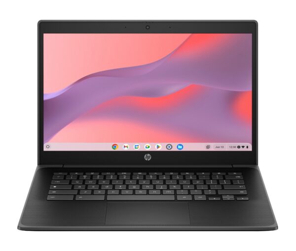 HP Fortis G11 Chromebook Intel® N N100 35.6 cm (14") Touchscreen Full HD 16 GB LPDDR5-SDRAM 128 GB UFS Wi-Fi 6E (802.11ax) ChromeOS Black