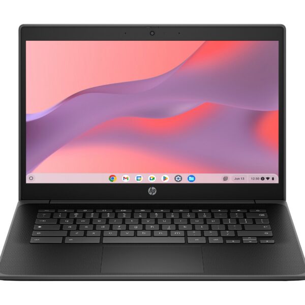 HP Fortis G1i 14 Chromebook Intel® N N150 35.6 cm (14") HD 4 GB LPDDR5-SDRAM 32 GB eMMC Wi-Fi 6 (802.11ax) ChromeOS Black