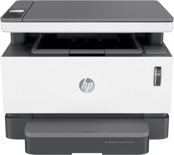 HP Neverstop Laser 1202nw Wireless Multifunction Black and white Printer, Copier, Scanner