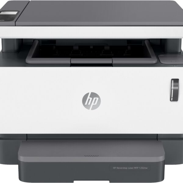 HP Neverstop Laser 1202nw Wireless Multifunction Black and white Printer, Copier, Scanner