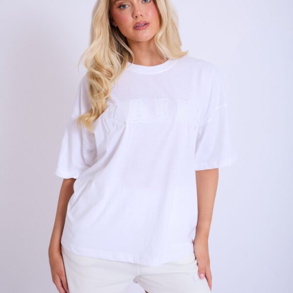 Kaiia Oversized T-shirt White