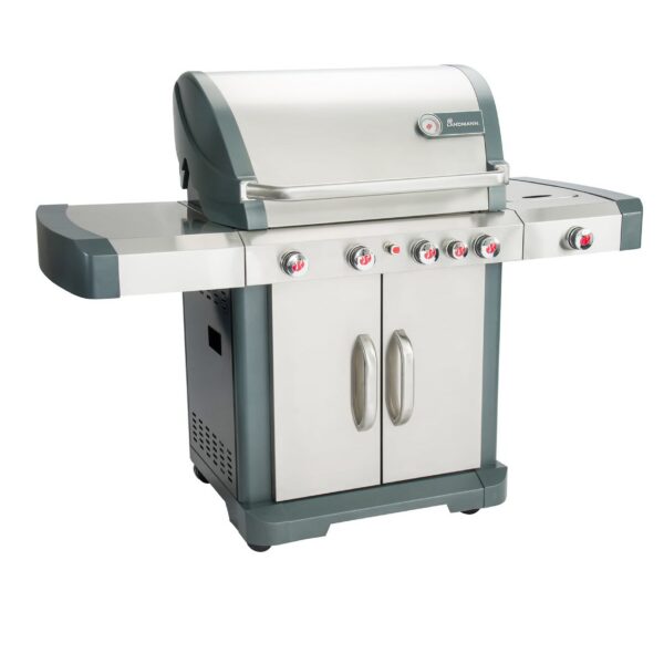 LANDMANN 12122 outdoor barbecue/grill Cooking station Gas Stainless steel 6000 W