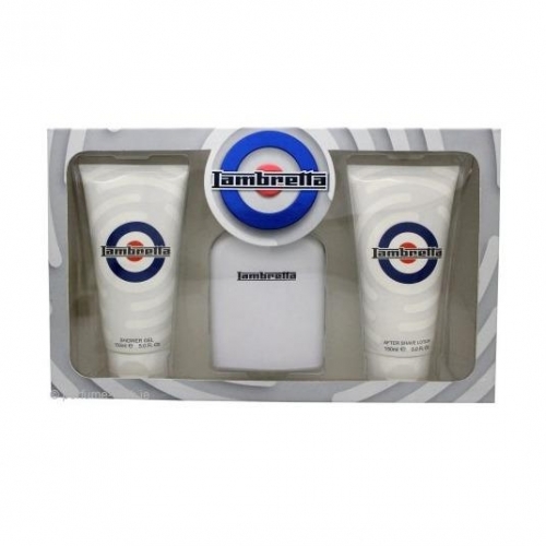 Lambretta Gift Set 100ml EDP + 150ml Shower Gel + 150ml Aftershave Lotion