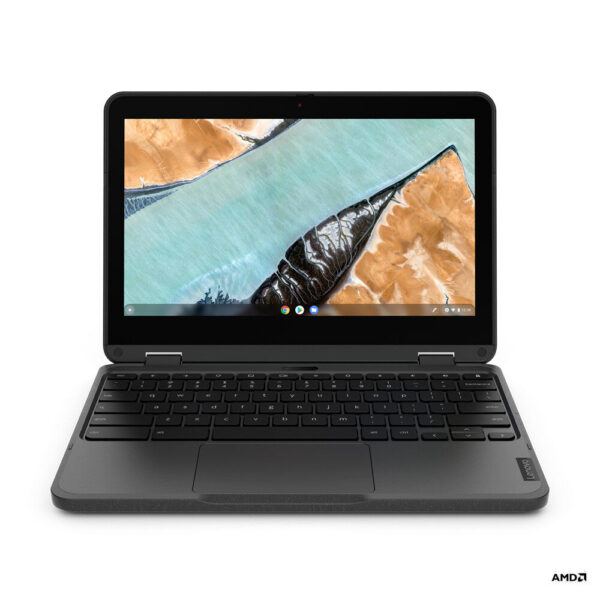 Lenovo 300e Chromebook Gen 3 (AMD) AMD 3000 3015Ce 29.5 cm (11.6") Touchscreen HD 4 GB DDR4-SDRAM 32 GB eMMC Wi-Fi 5 (802.11ac) ChromeOS UK English Grey