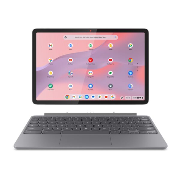 Lenovo Chromebook Duet 11M889 MediaTek 838 27.8 cm (10.9") Touchscreen WUXGA 8 GB LPDDR4x-SDRAM 128 GB eMMC Wi-Fi 6 (802.11ax) ChromeOS UK English Grey