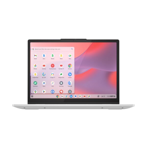 Lenovo IdeaPad Flex 3 Chrome 12IAN8 Intel® N N100 Chromebook 31 cm (12.2") Touchscreen WUXGA 8 GB LPDDR5-SDRAM 128 GB eMMC Wi-Fi 6E (802.11ax) ChromeOS UK English Grey