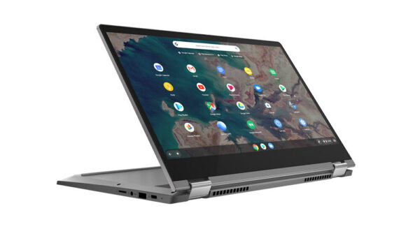 Lenovo IdeaPad Flex 5 CB 13IML05 Intel® Core™ i3 i3-10110U Chromebook 33.8 cm (13.3") Touchscreen Full HD 4 GB DDR4-SDRAM 128 GB SSD Wi-Fi 6 (802.11ax) ChromeOS Graphite, Grey