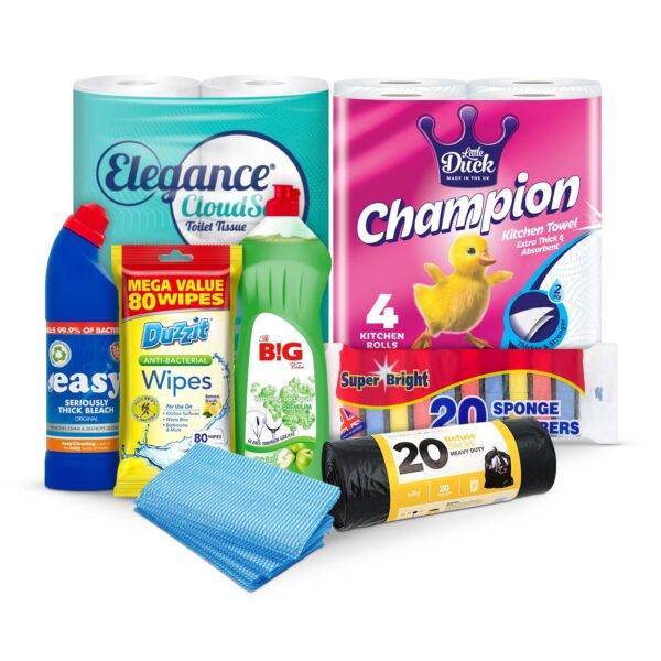 Mega Essentials Cleaning Bundle 8 Piece