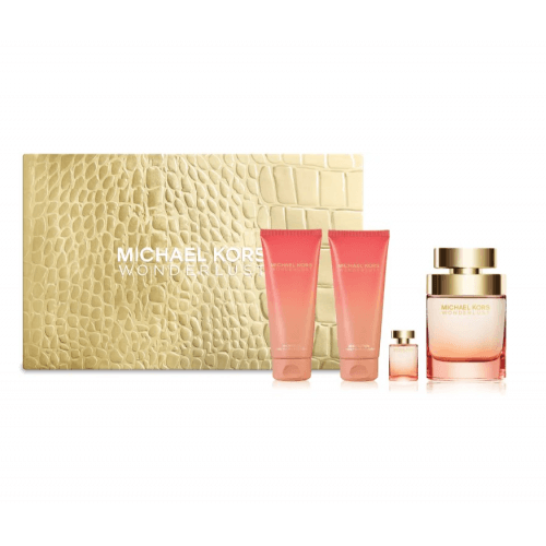 Michael Kors Wonderlust Set 100ml EDP + 100ml Body Lotion + 100ml Shower Gel + 4ml EDP