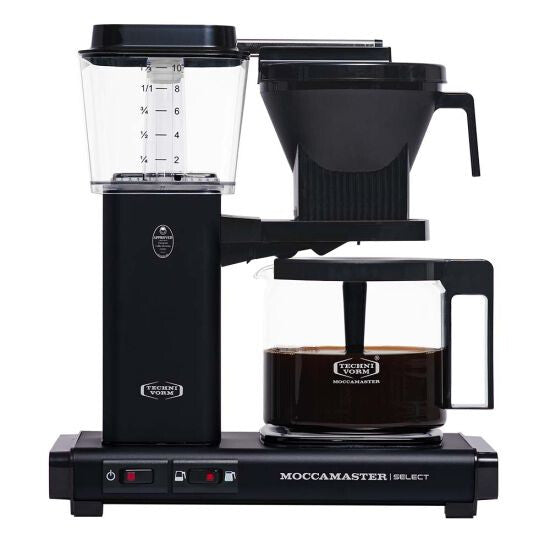 Moccamaster KBG Select Coffee Machine - Matt Black