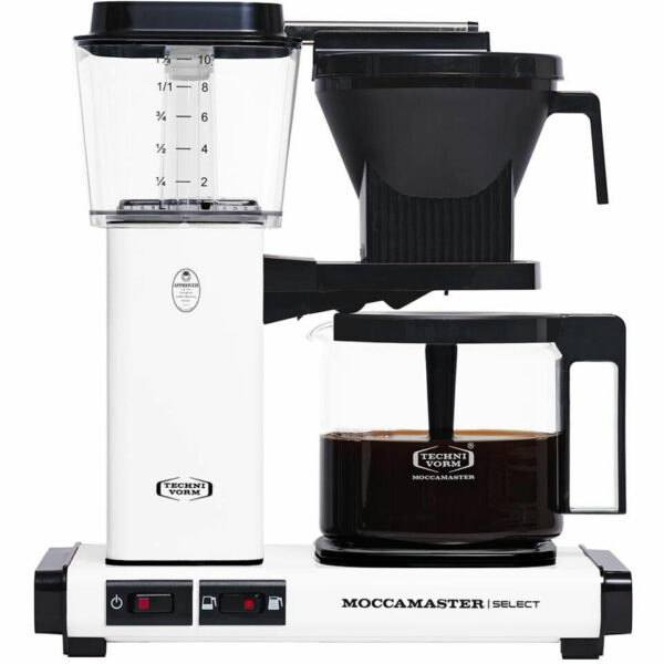 Moccamaster KBG Select Coffee Machine - Matt White