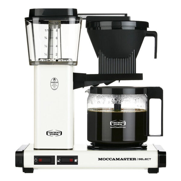 Moccamaster KBG Select Coffee Machine - Off White