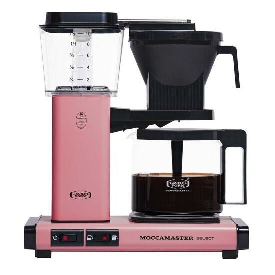 Moccamaster KBG Select Coffee Machine - Pink