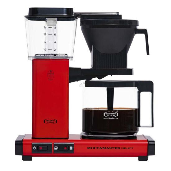 Moccamaster KBG Select Coffee Machine - Red