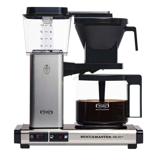 Moccamaster KBG Select Coffee Machine - Silver