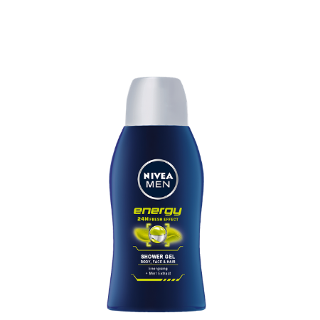 Nivea Men Energy Shower Gel Travel Bottle - 50 ml
