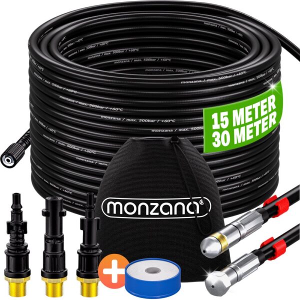 Pipe Cleaning Set Premium 5-pcs Black 30m