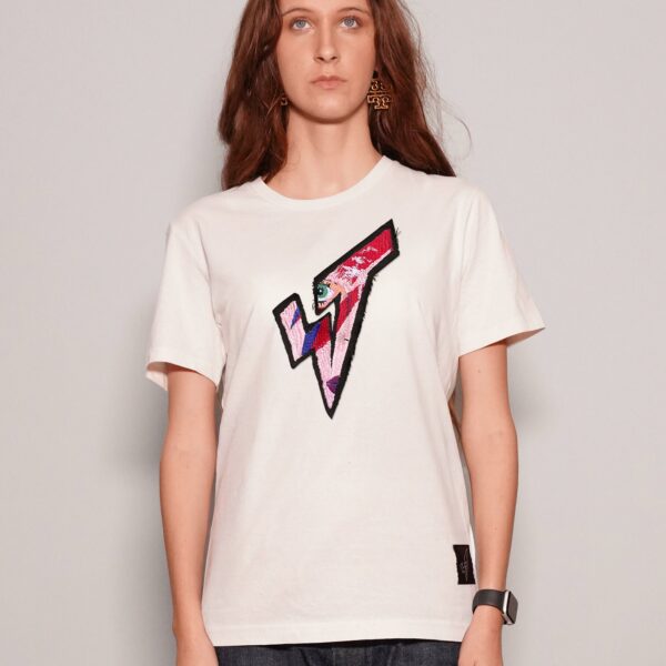 ST Aladdin Sane T-Shirt in Ecru