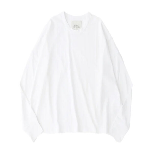 Studio Nicholson Loop Long Sleeve T-Shirt Optic white