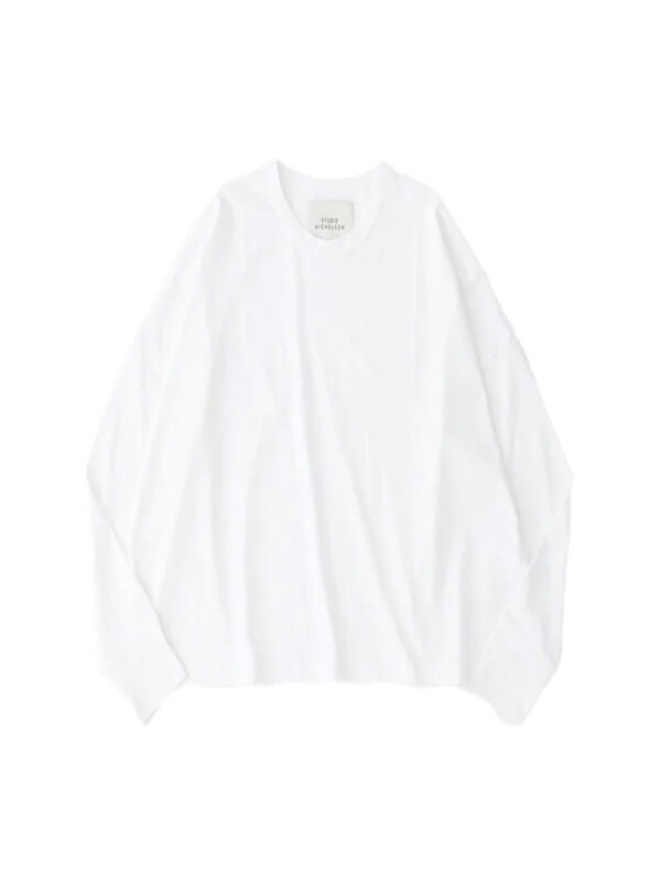Studio Nicholson Loop Long Sleeve T-Shirt Optic white
