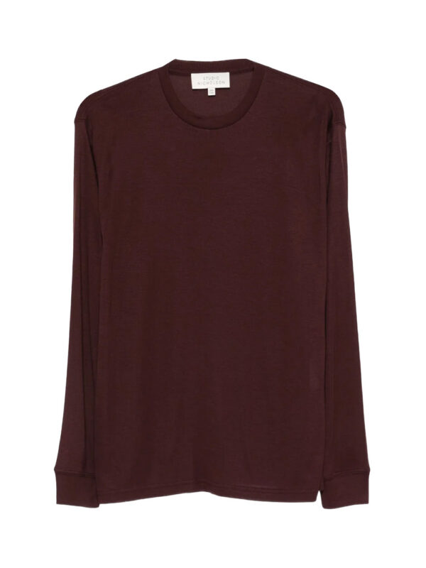 Studio Nicholson Simmons long-sleeve t-shirt Rouge