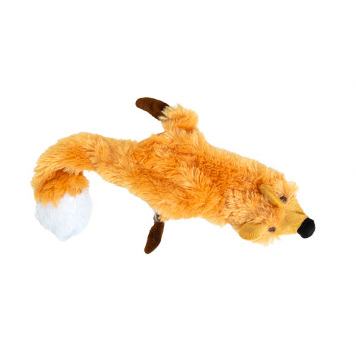 The Pet Hut Crazy Fox Plush Dog Toy