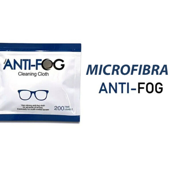 Vistaexpert 3 X anti-hurse cloths glasses, anti-fog wipes for cleaning lenses, reusable. Microfiber and cleaning