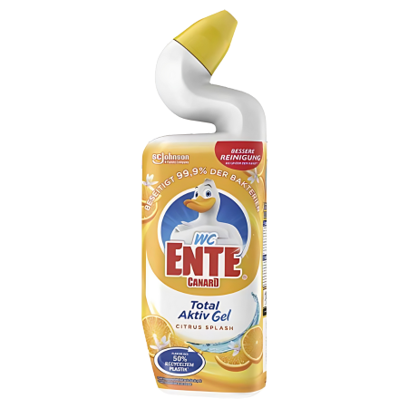 WC Ente Total Active Toilet Cleaner Citrus Splash - 750ml